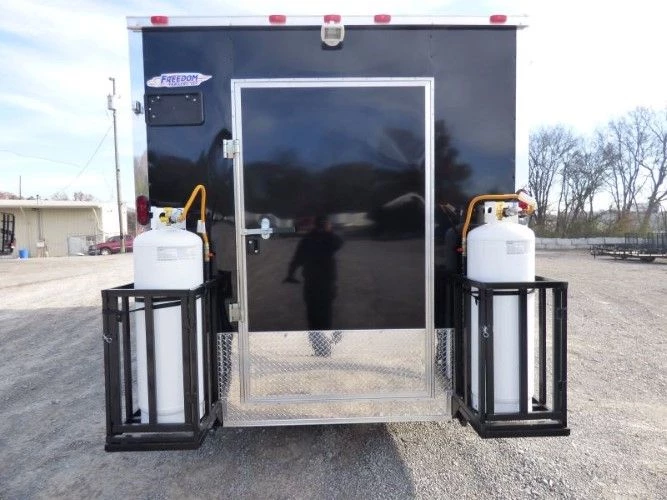 8.5' x 20' Concession Food Trailer Black Event Catering 9 8.5' x 20' Concession Food Trailer Black Event Catering - Image 9