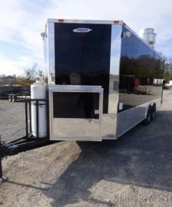 8.5' x 20' Concession Food Trailer Black Event Catering 70 8.5' x 20' Concession Food Trailer Black Event Catering -Cheap Concession Trailers Shop p1070921 1