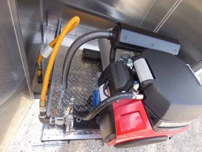 8.5' x 20' Concession Food Trailer Black Event Catering 3 8.5' x 20' Concession Food Trailer Black Event Catering - Image 3