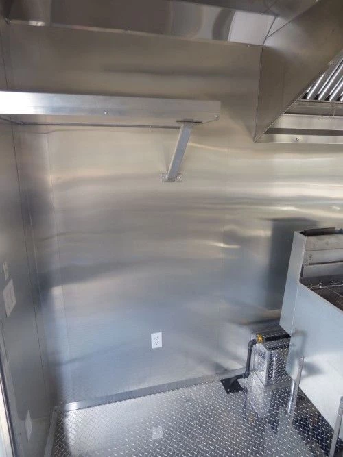 8.5' x 20' Concession Food Trailer Black Event Catering 10 8.5' x 20' Concession Food Trailer Black Event Catering - Image 10