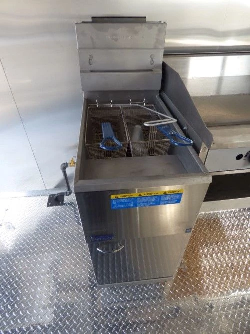 8.5' x 20' Concession Food Trailer Black Event Catering 15 8.5' x 20' Concession Food Trailer Black Event Catering - Image 15