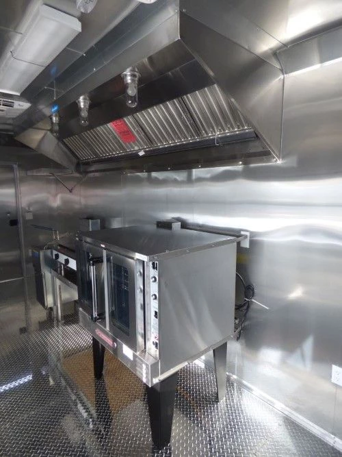 8.5' x 20' Concession Food Trailer Black Event Catering 17 8.5' x 20' Concession Food Trailer Black Event Catering - Image 17