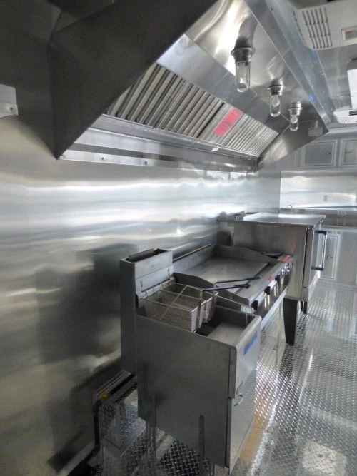 8.5' x 20' Concession Food Trailer Black Event Catering 29 8.5' x 20' Concession Food Trailer Black Event Catering - Image 29