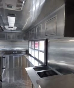 Concession Trailer Black 8.5' x 20' Food Catering Event -Cheap Concession Trailers Shop p1070938