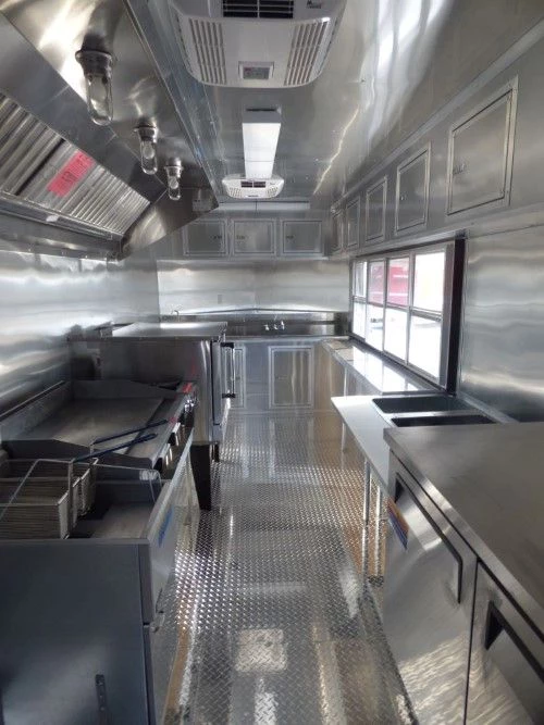 8.5' x 20' Concession Food Trailer Black Event Catering 23 8.5' x 20' Concession Food Trailer Black Event Catering - Image 23