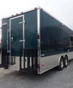 Concession Trailer Emerald Green 8.5' x 24' Food Event Catering Restroom 58 Concession Trailer Emerald Green 8.5' x 24' Food Event Catering Restroom -Cheap Concession Trailers Shop p1080020 1