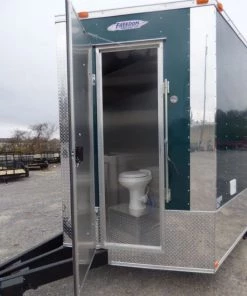 Concession Trailer Emerald Green 8.5' x 24' Food Event Catering Restroom 46 Concession Trailer Emerald Green 8.5' x 24' Food Event Catering Restroom -Cheap Concession Trailers Shop p1080025 1