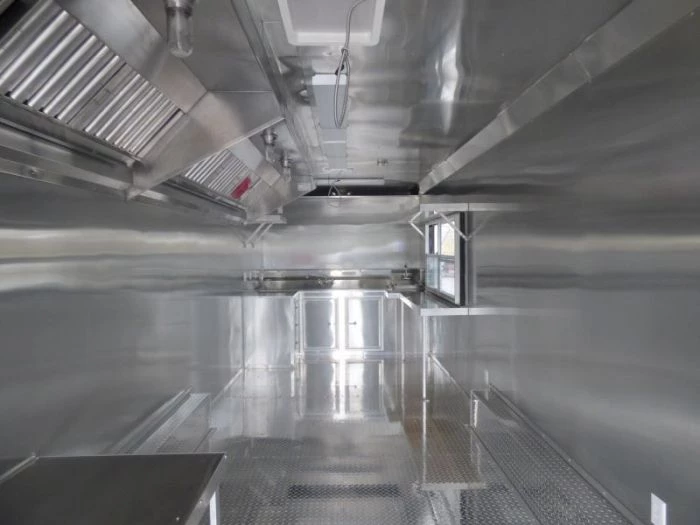 Concession Trailer Emerald Green 8.5' x 24' Food Event Catering Restroom 16 Concession Trailer Emerald Green 8.5' x 24' Food Event Catering Restroom - Image 16