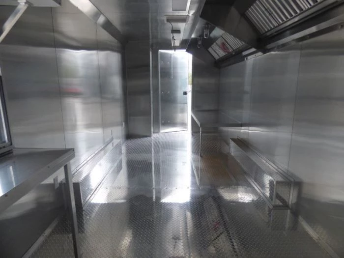 Concession Trailer Emerald Green 8.5' x 24' Food Event Catering Restroom 7 Concession Trailer Emerald Green 8.5' x 24' Food Event Catering Restroom - Image 7