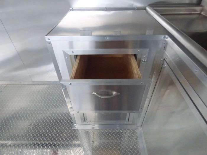 Concession Trailer Emerald Green 8.5' x 24' Food Event Catering Restroom 12 Concession Trailer Emerald Green 8.5' x 24' Food Event Catering Restroom - Image 12