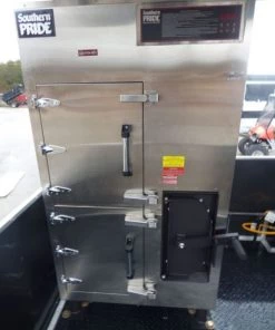 Concession Trailer Charcoal Gray 8.5' x 30' Gooseneck BBQ Smoker Catering Event -Cheap Concession Trailers Shop p1080217