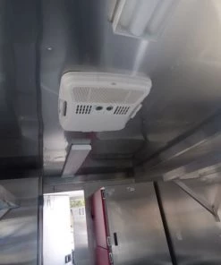 Concession Trailer Charcoal Gray 8.5' x 30' Gooseneck BBQ Smoker Catering Event -Cheap Concession Trailers Shop p1080223