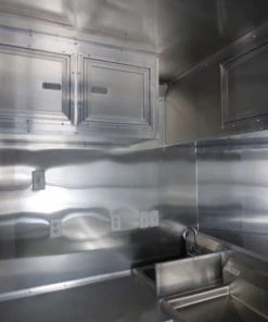 Concession Trailer Black 8.5' x 20' BBQ Smoker Food Catering -Cheap Concession Trailers Shop p1080582