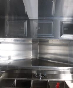 Concession Trailer Black 8.5' x 20' BBQ Smoker Food Catering -Cheap Concession Trailers Shop p1080584