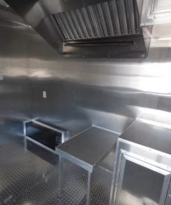 Concession Trailer Black 8.5' x 20' BBQ Smoker Food Catering -Cheap Concession Trailers Shop p1080585