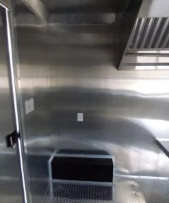 Concession Trailer Black 8.5' x 20' BBQ Smoker Food Catering -Cheap Concession Trailers Shop p1080586