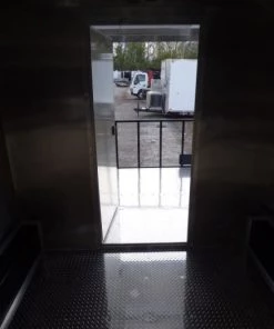 Concession Trailer Black 8.5' x 20' BBQ Smoker Food Catering -Cheap Concession Trailers Shop p1080590