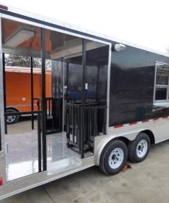 8.5' x 20' Concession Food Trailer Black Catering Event Trailer 34 8.5' x 20' Concession Food Trailer Black Catering Event Trailer -Cheap Concession Trailers Shop p1080621