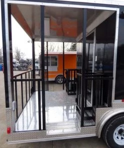 8.5' x 20' Concession Food Trailer Black Catering Event Trailer 44 8.5' x 20' Concession Food Trailer Black Catering Event Trailer -Cheap Concession Trailers Shop p1080622