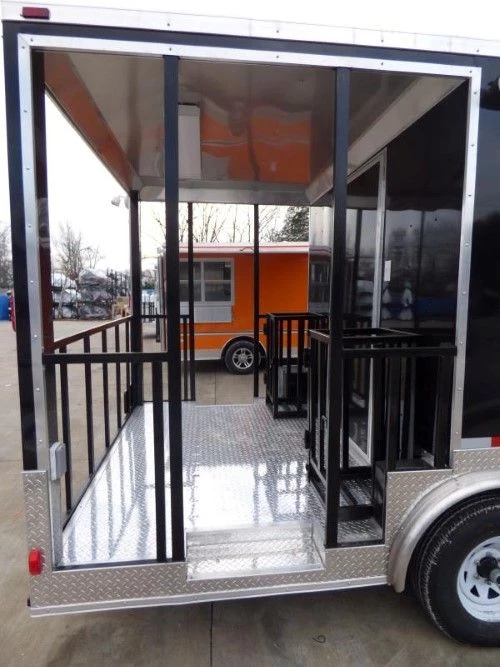 8.5' x 20' Concession Food Trailer Black Catering Event Trailer 17 8.5' x 20' Concession Food Trailer Black Catering Event Trailer - Image 17