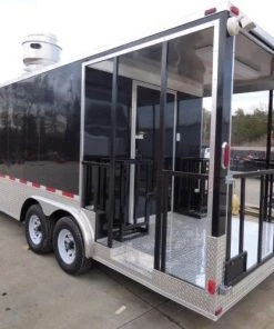 8.5' x 20' Concession Food Trailer Black Catering Event Trailer 33 8.5' x 20' Concession Food Trailer Black Catering Event Trailer -Cheap Concession Trailers Shop p1080624