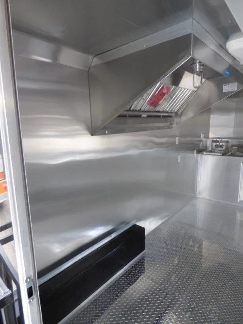 8.5' x 20' Concession Food Trailer Black Catering Event Trailer 11 8.5' x 20' Concession Food Trailer Black Catering Event Trailer - Image 11