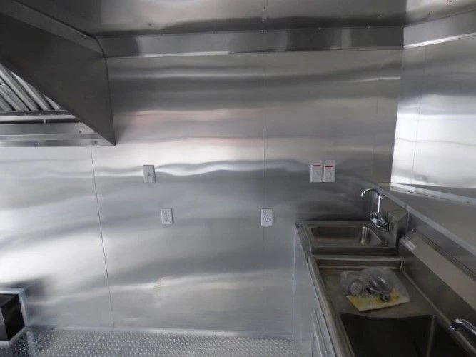 8.5' x 20' Concession Food Trailer Black Catering Event Trailer 12 8.5' x 20' Concession Food Trailer Black Catering Event Trailer - Image 12