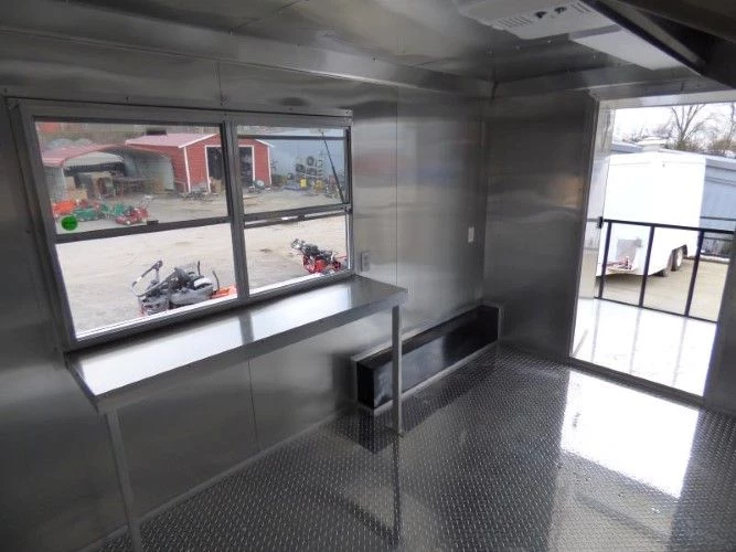 8.5' x 20' Concession Food Trailer Black Catering Event Trailer 22 8.5' x 20' Concession Food Trailer Black Catering Event Trailer - Image 22