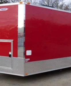 8.5' x 24' Concession Trailer Red BBQ Food Event Catering -Cheap Concession Trailers Shop p1080823 1