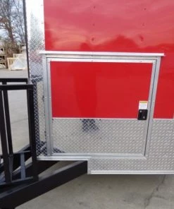 8.5' x 24' Concession Trailer Red BBQ Food Event Catering -Cheap Concession Trailers Shop p1080824 1