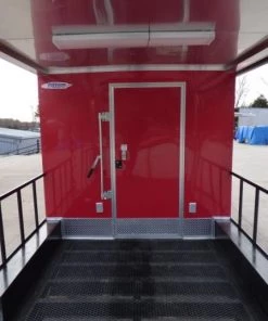 8.5' x 24' Concession Trailer Red BBQ Food Event Catering -Cheap Concession Trailers Shop p1080827 1