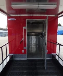 8.5' x 24' Concession Trailer Red BBQ Food Event Catering -Cheap Concession Trailers Shop p1080828 1