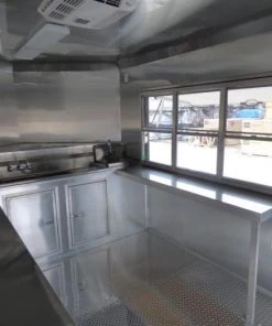 8.5' x 24' Concession Trailer Red BBQ Food Event Catering -Cheap Concession Trailers Shop p1080830 1