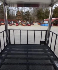 8.5' x 24' Concession Trailer Red BBQ Food Event Catering -Cheap Concession Trailers Shop p1080842 1