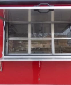 8.5' x 24' Concession Trailer Red BBQ Food Event Catering -Cheap Concession Trailers Shop p1080843 1