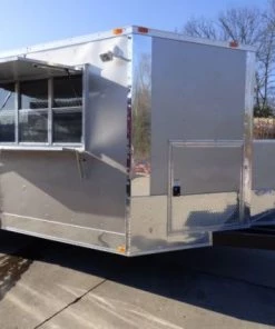 Concession Trailer 8.5' X 16' Arizona Beige - Food Event Catering -Cheap Concession Trailers Shop p1090206 1