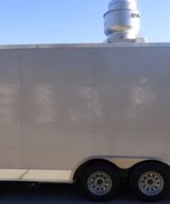 Concession Trailer 8.5' X 16' Arizona Beige - Food Event Catering -Cheap Concession Trailers Shop p1090211 1