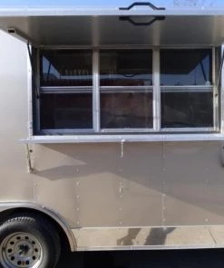 Concession Trailer 8.5' X 16' Arizona Beige - Food Event Catering -Cheap Concession Trailers Shop p1090219 1