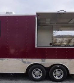 Concession Trailer 8.5' X 20' Brandywine - Food Event Catering -Cheap Concession Trailers Shop p1110371 small