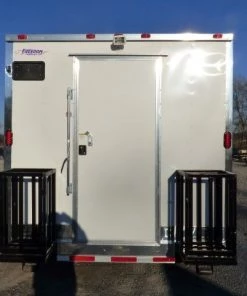 Concession Trailer 8.5' X 30' White - Food Event Catering -Cheap Concession Trailers Shop p1110418 small