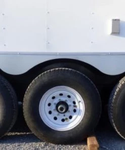 Concession Trailer 8.5' X 30' White - Food Event Catering -Cheap Concession Trailers Shop p1110427 small