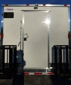 Concession Trailer 8.5' X 30' White - Food Event Catering -Cheap Concession Trailers Shop p1110428 small