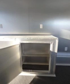 Concession Trailer 8.5' X 30' White - Food Event Catering -Cheap Concession Trailers Shop p1110433 small