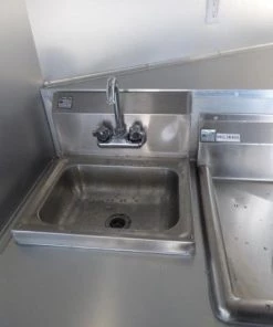 Concession Trailer 8.5' X 30' White - Food Event Catering -Cheap Concession Trailers Shop p1110437 small