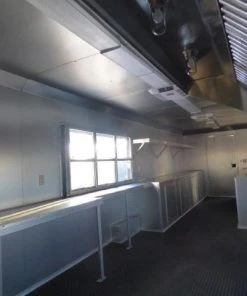 Concession Trailer 8.5' X 30' White - Food Event Catering -Cheap Concession Trailers Shop p1110446 small