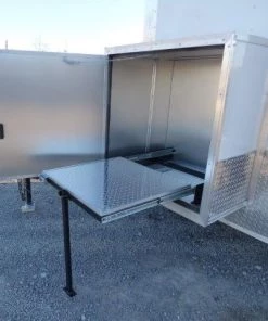 Concession Trailer 8.5' X 30' White - Food Event Catering -Cheap Concession Trailers Shop p1110462 small