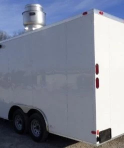 Concession Trailer 8.5'x18' White Catering Food Vending Event 63 Concession Trailer 8.5'x18' White Catering Food Vending Event -Cheap Concession Trailers Shop p1110675 small