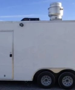 Concession Trailer 8.5'x18' White Catering Food Vending Event 62 Concession Trailer 8.5'x18' White Catering Food Vending Event -Cheap Concession Trailers Shop p1110676 small