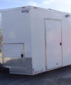 Concession Trailer 8.5'x18' White Catering Food Vending Event 53 Concession Trailer 8.5'x18' White Catering Food Vending Event -Cheap Concession Trailers Shop p1110677 small