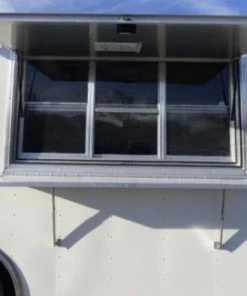 Concession Trailer 8.5'x18' White Catering Food Vending Event 68 Concession Trailer 8.5'x18' White Catering Food Vending Event -Cheap Concession Trailers Shop p1110682 small